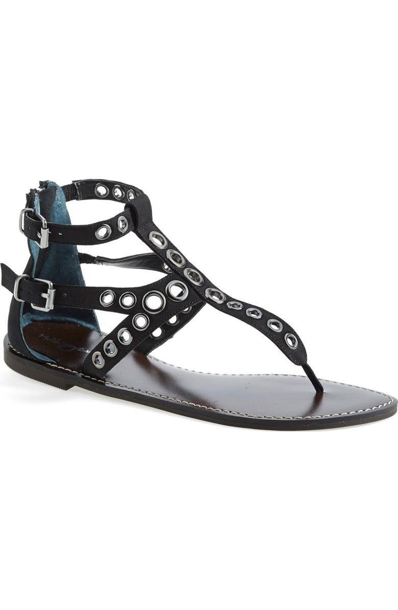 Halogen<sup>®</sup> 'Cardiff' Ankle Strap Thong Sandal, Main, color,