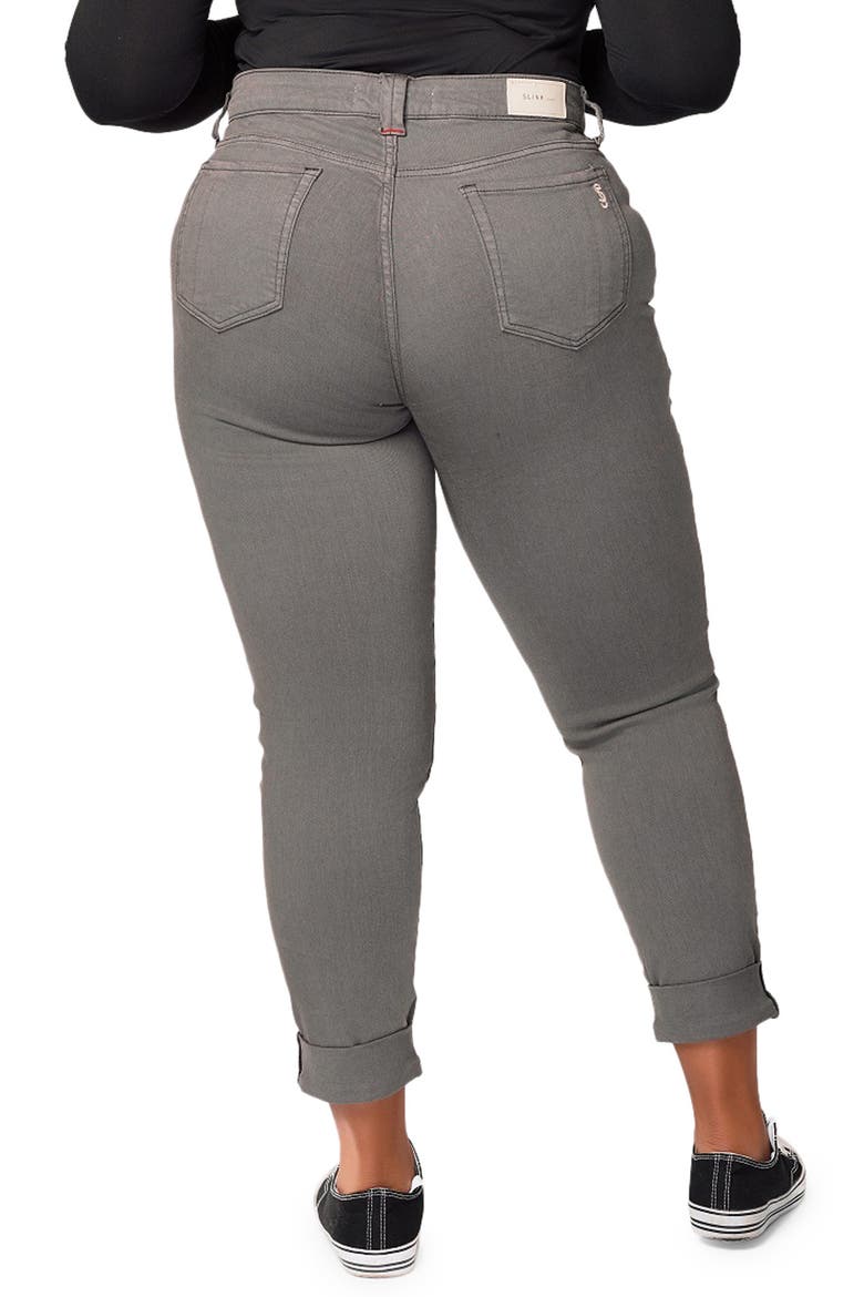 High Waist Ankle Boyfriend Jeans, Alternate, color, ANDY
