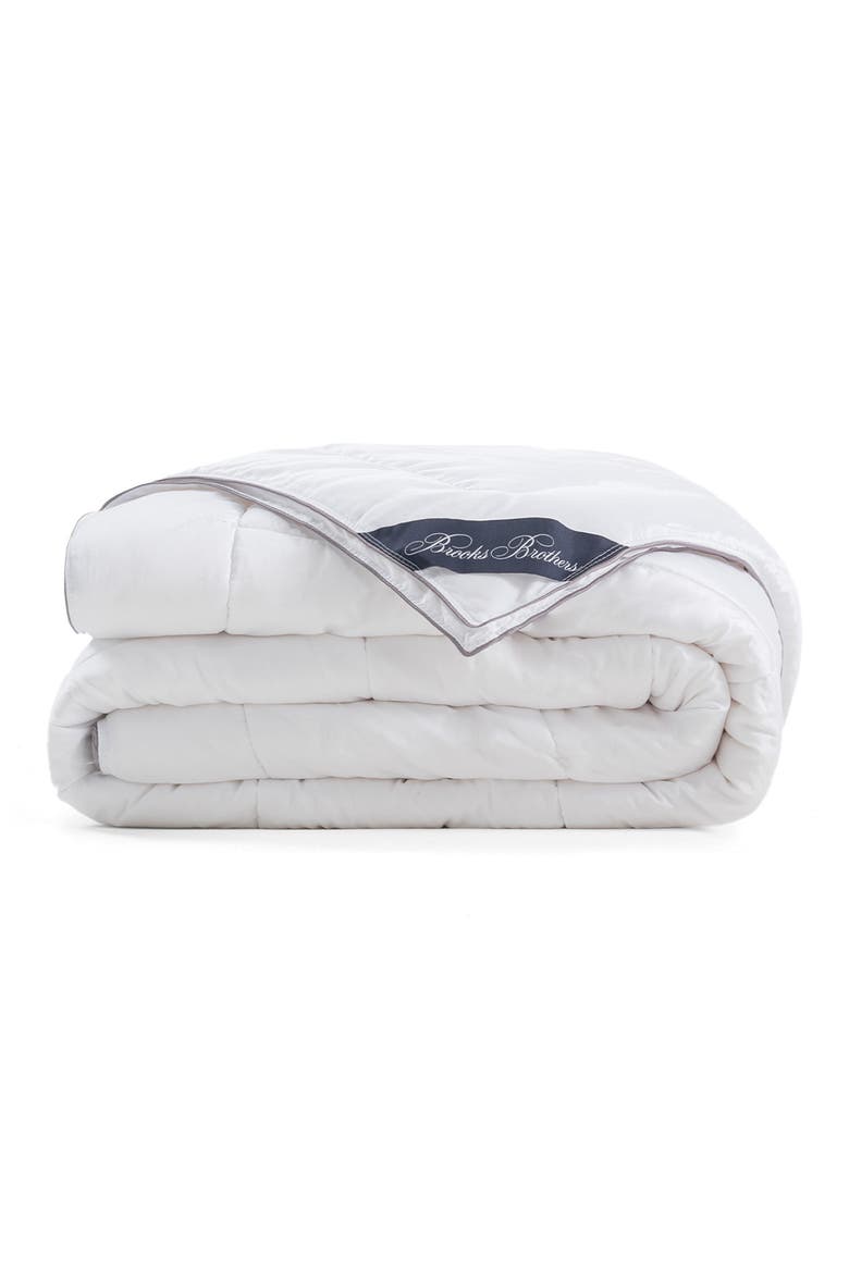 Tencel® Comforter, Main, color, WHITE