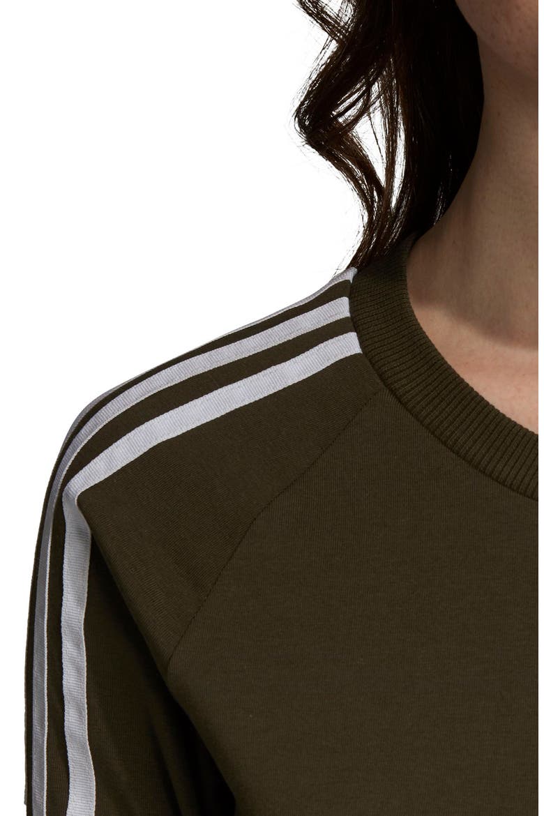 adidas 3-Stripes Dress, Alternate, color, NIGHT CARGO