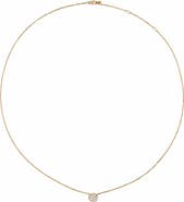 Monica Vinader Siren Solitaire Diamond Necklace