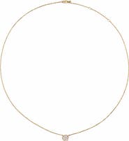 Monica Vinader Siren Solitaire Diamond Necklace