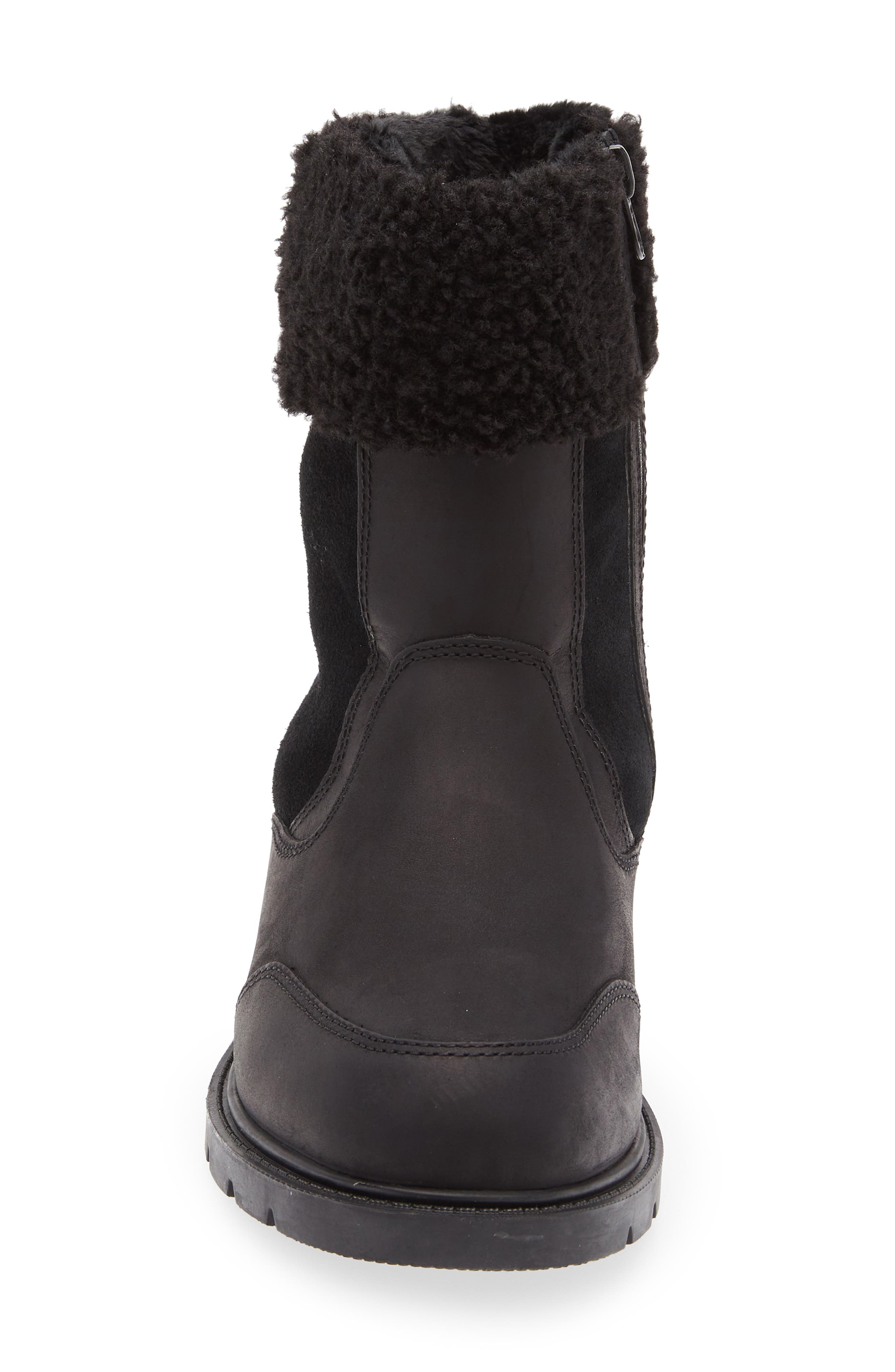 Timberland Linden Faux Fur Lined Leather Boot, Alternate, color, 