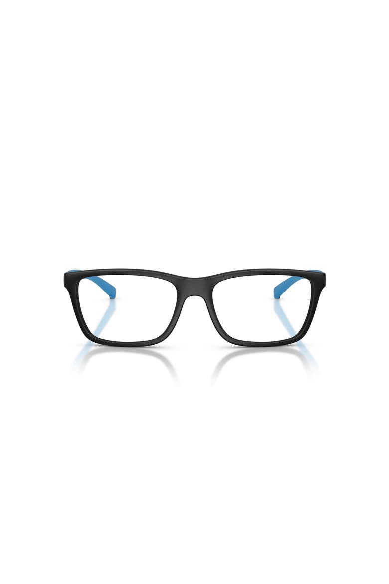 55mm Rectangle optical glasses, Alternate, color, Black