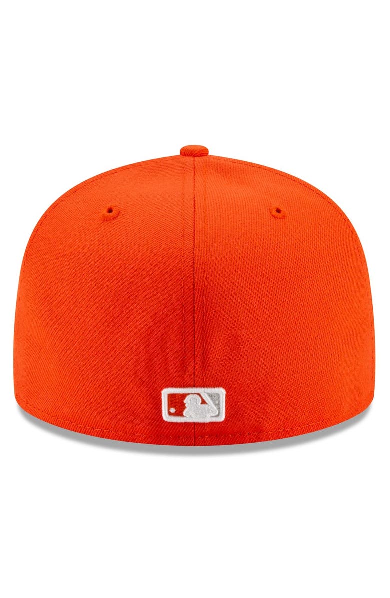 New Era Men's New Era Orange San Francisco Giants 2021 City Connect 59FIFTY Fitted Hat, Alternate, color, Orange
