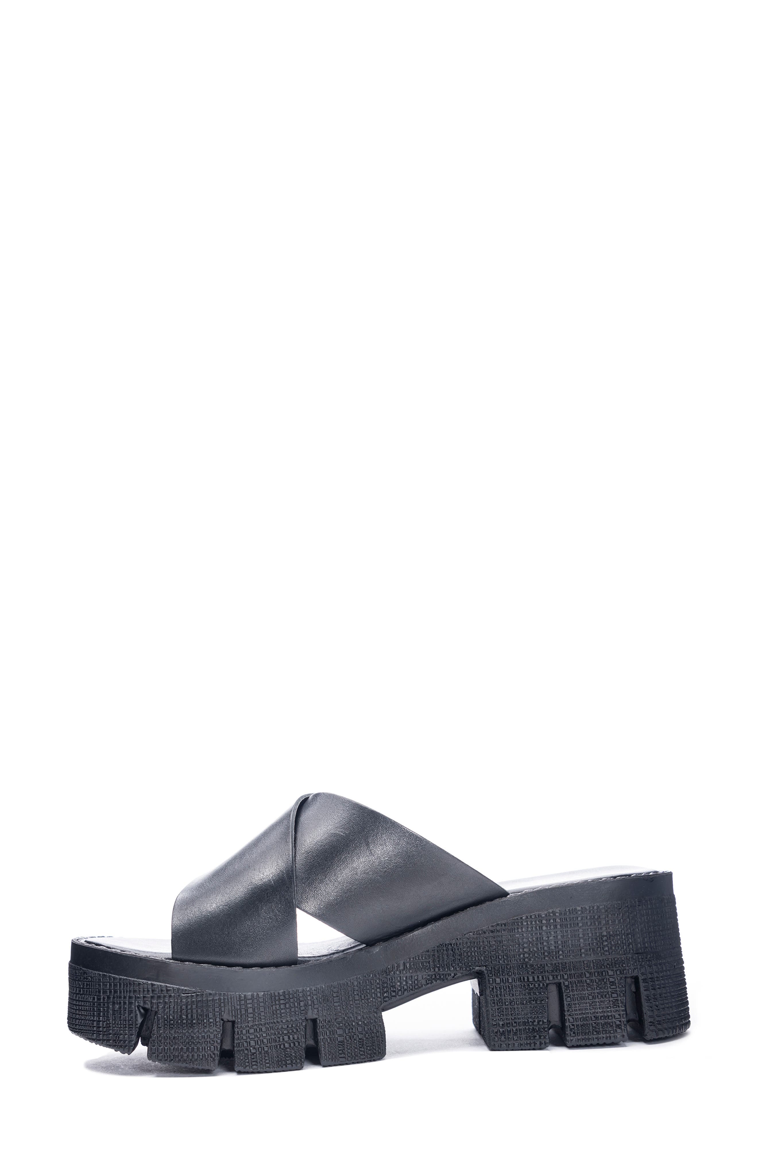 Chinese Laundry Lock Down Platform Slide Sandal, Alternate, color, 