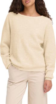 ICHI Boat Neck Sweater