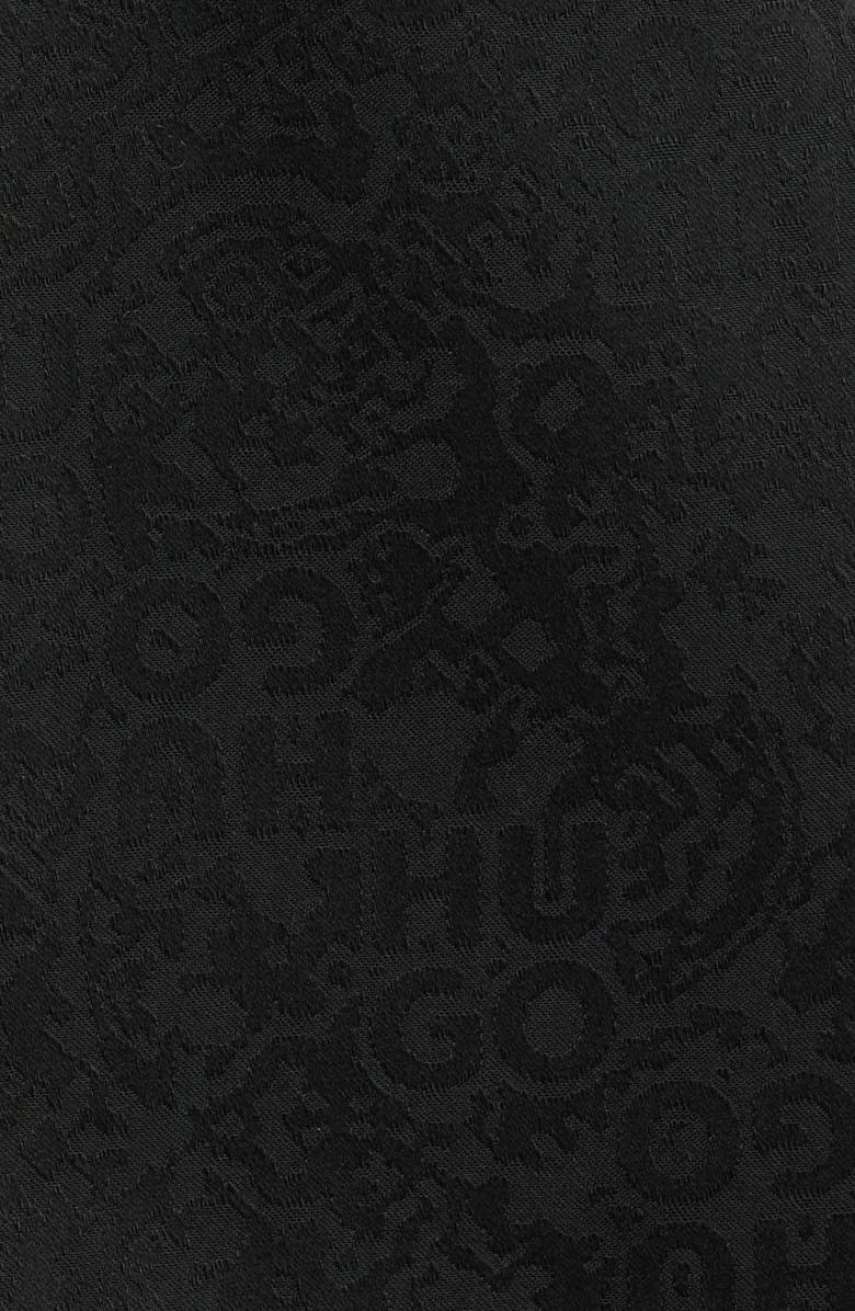 HUGO Hasan Modern Fit Logo Jacquard Sport Coat, Alternate, color, Black Multi