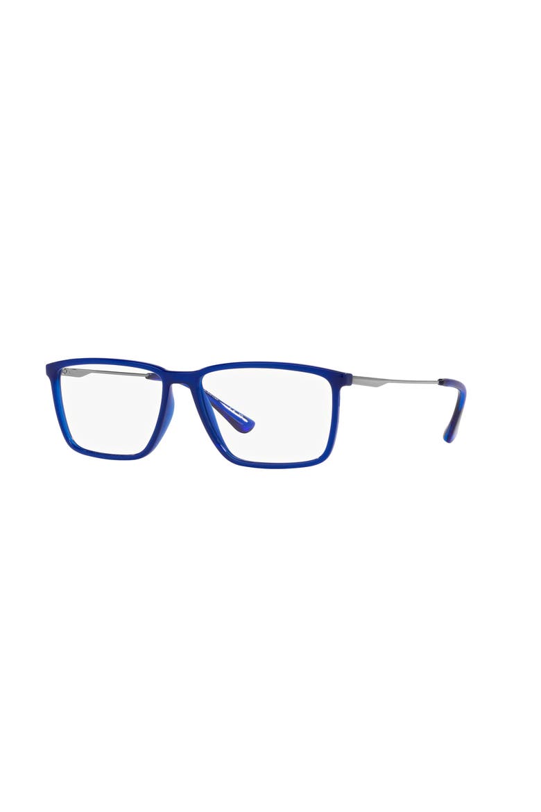 58mm Rectangle optical glasses, Main, color, Gold
