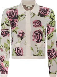 L'AGENCE Osiris Jacquard Knit Jacket