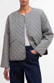 Barbour Cashel Collarless Quilted Jacket