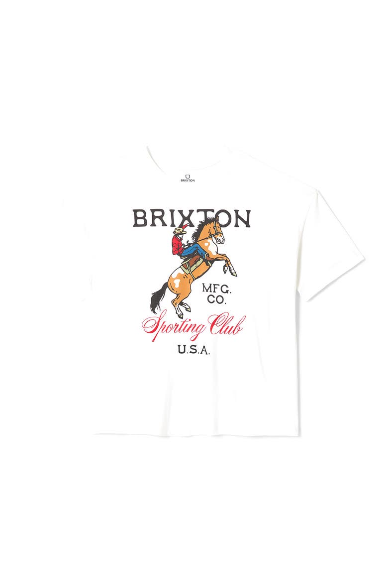 Sporting Club Cotton Graphic T-Shirt, Alternate, color, WHITE