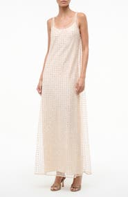 STAUD Aurielle Beaded Tulle Gown