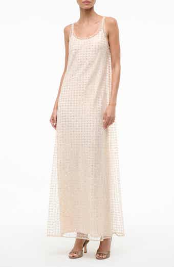 STAUD Aurielle Beaded Tulle Gown