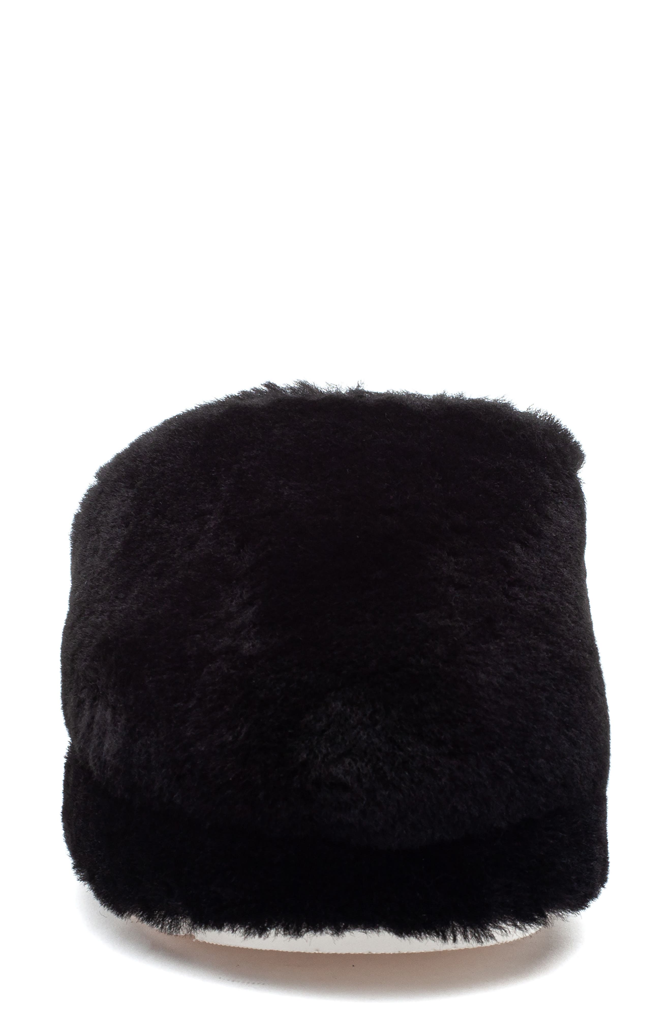 JSlides Sleek Genuine Shearling Platform Slipper, Alternate, color, 