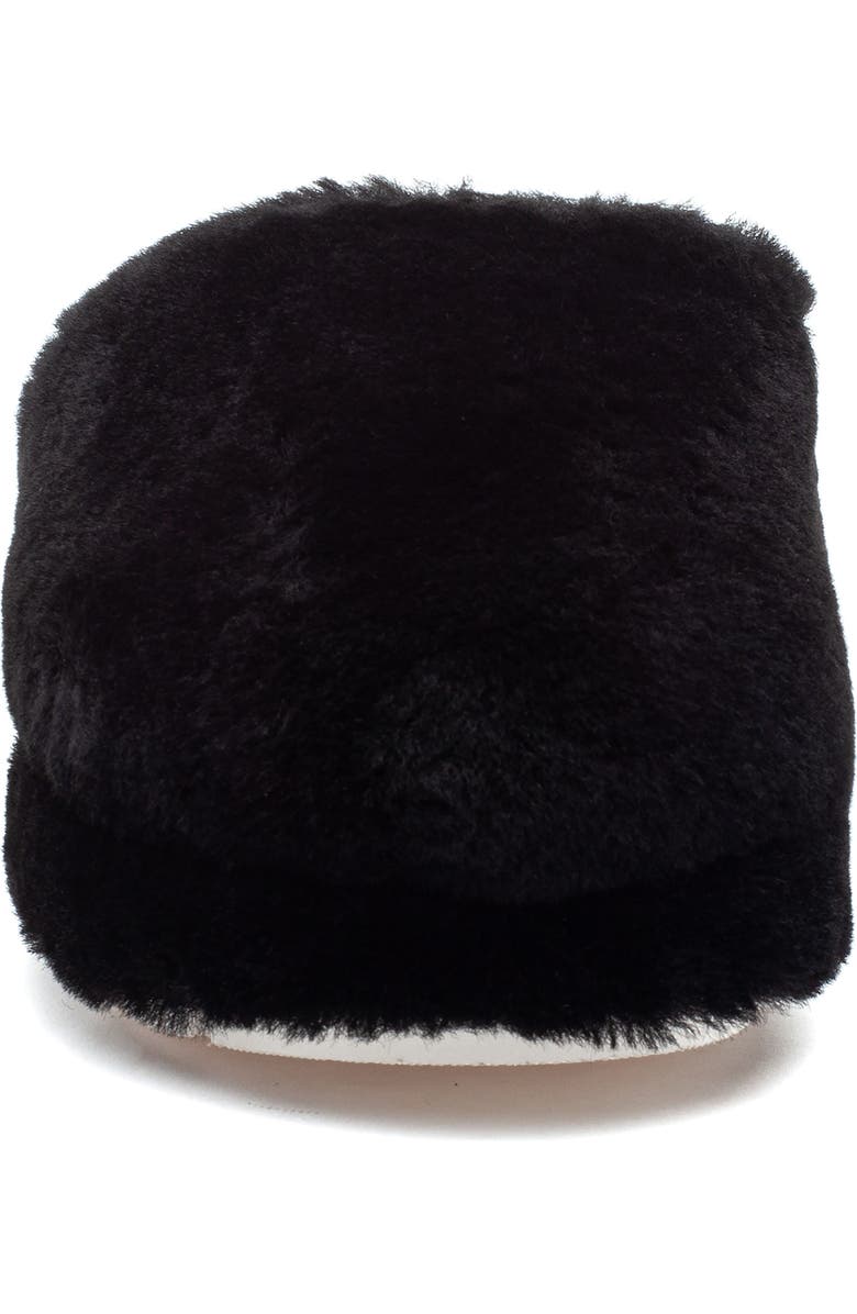 JSlides Sleek Genuine Shearling Platform Slipper, Alternate, color,