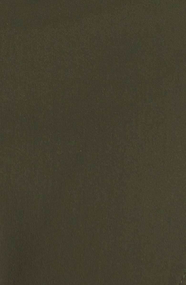 TOTEME Braided Tie Halter Neck Triangle Bikini Top, Alternate, color,