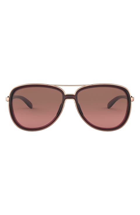 Split Time 58mm Prizm™ Pilot Sunglasses