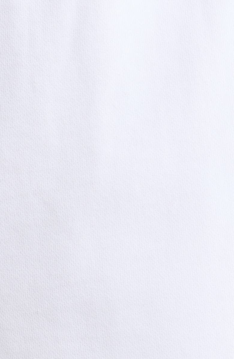 PURPLE BRAND Signature Midweight Fleece Sweat Shorts, Alternate, color, White