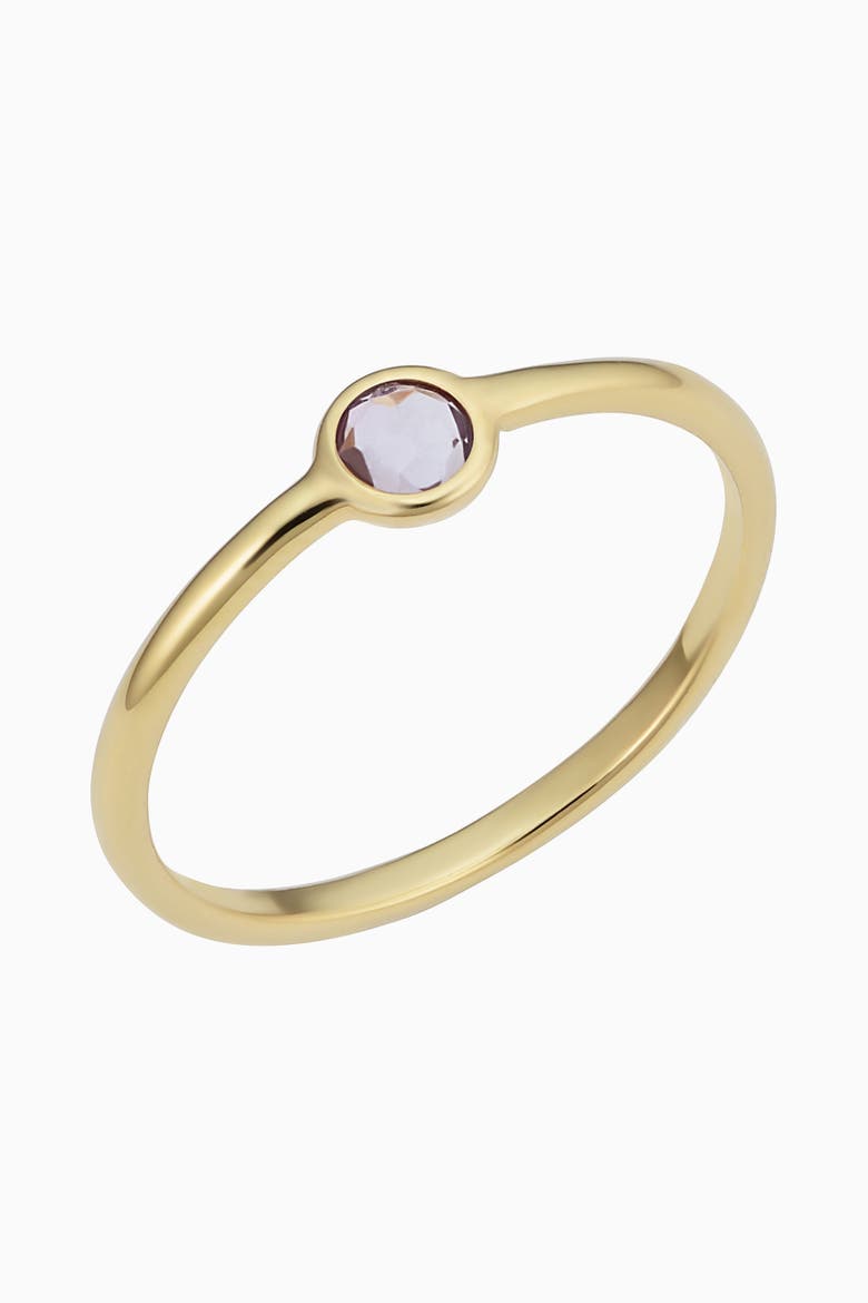 14K Yellow Gold Amethyst Bijoux Ring, Main, color, Yellow Gold