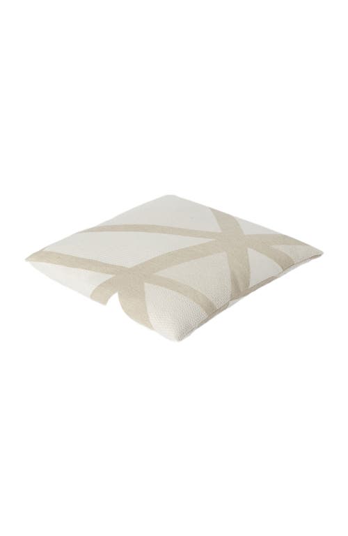 Missoni Home Nastri Relief Cushion 40x40 Cm In Brown
