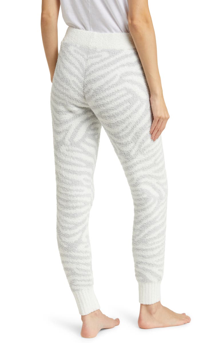 UGG<sup>®</sup> Safiya High Waist Relaxed Joggers, Alternate, color, Metal Grey Zebra