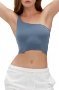 Noody Seamless Smooth One Shoulder Top