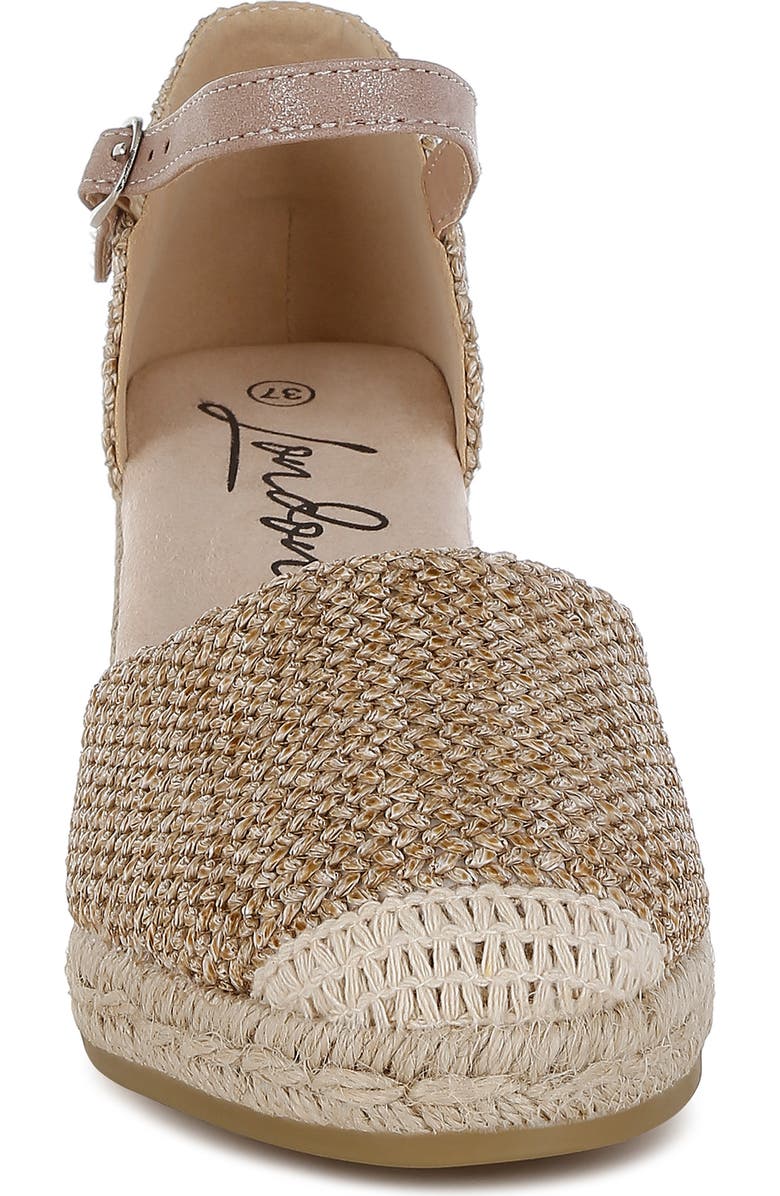LONDON RAG Kalista Espadrille Wedge Sandal, Alternate, color, Beige
