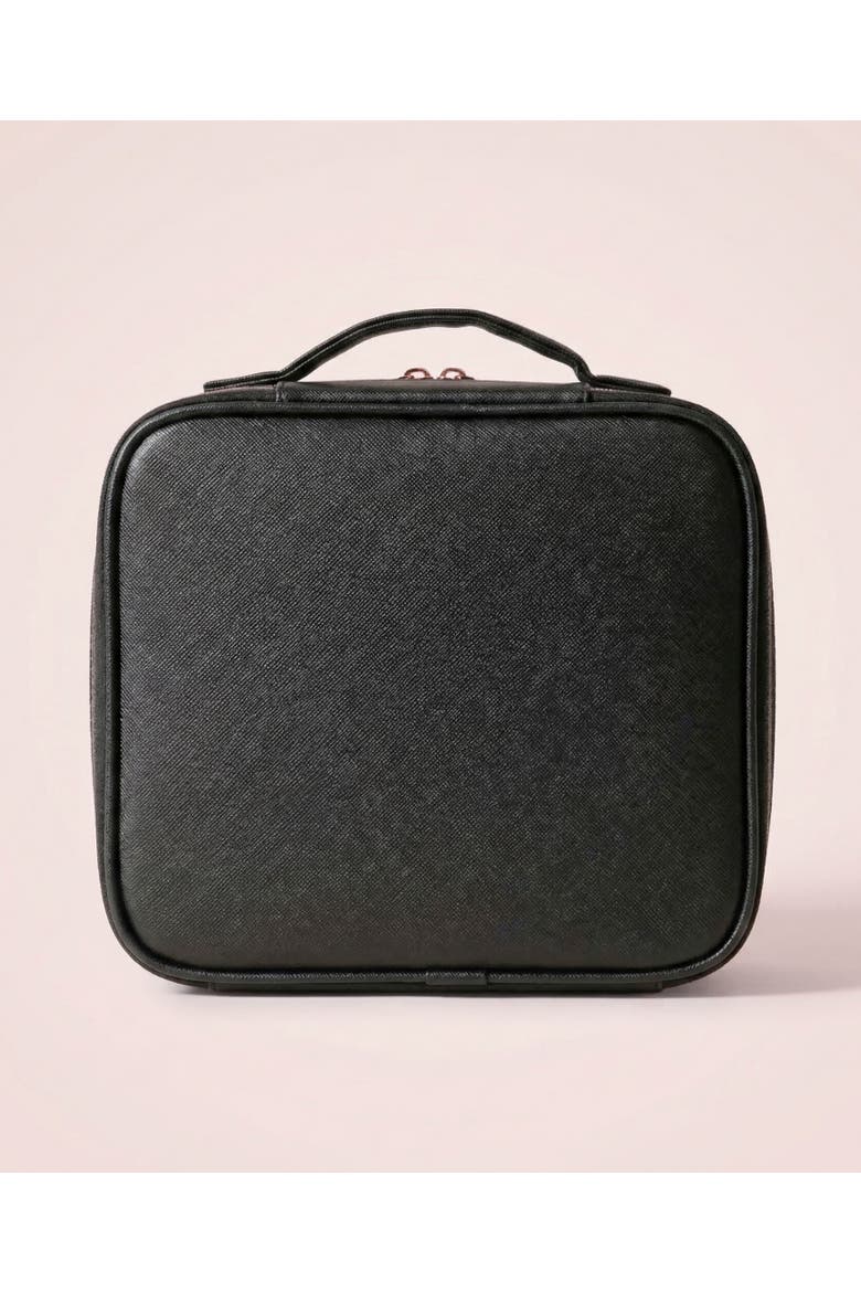 Madison Makeup Case, Alternate, color, White