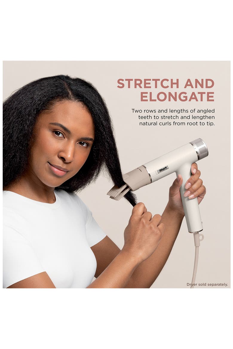 Speedstyle Lift & Stretch Wide-Tooth Comb Attachment, Alternate, color, STONE