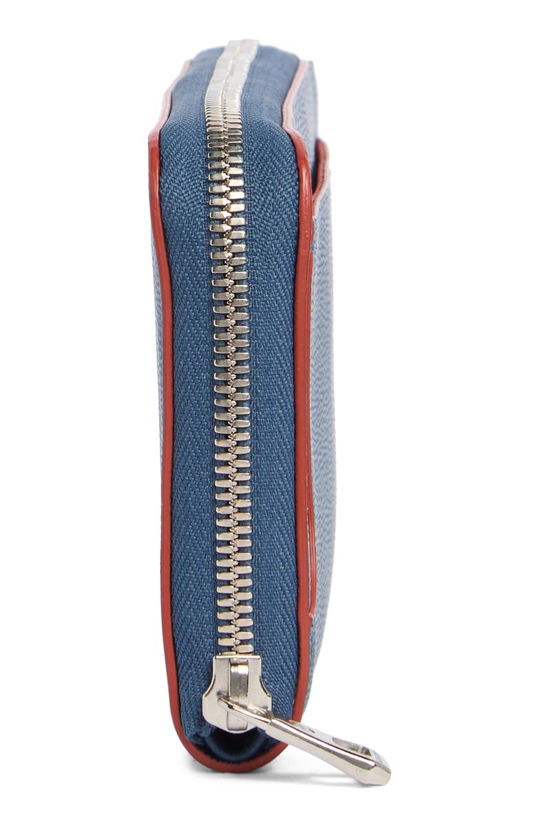 Longchamp Long Zip Around Wallet, Alternate, color, Nordic