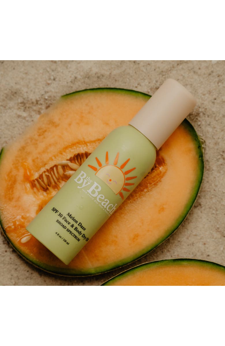 By the Beach Suncare Melon Daze SPF30 Dry Oil 4oz, Alternate, color, Green