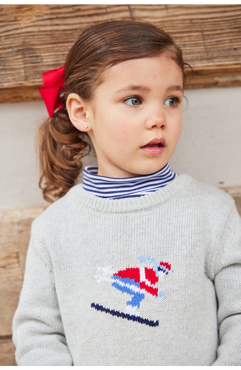 Little English Kids' Intarsia Sweater, Alternate, color, 