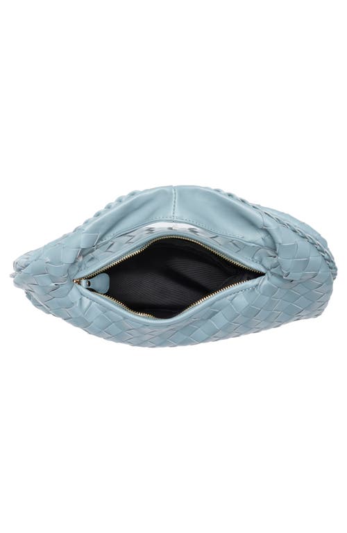 Urban Expressions Handbags Woven Hobo Shoulder Bag In Blue
