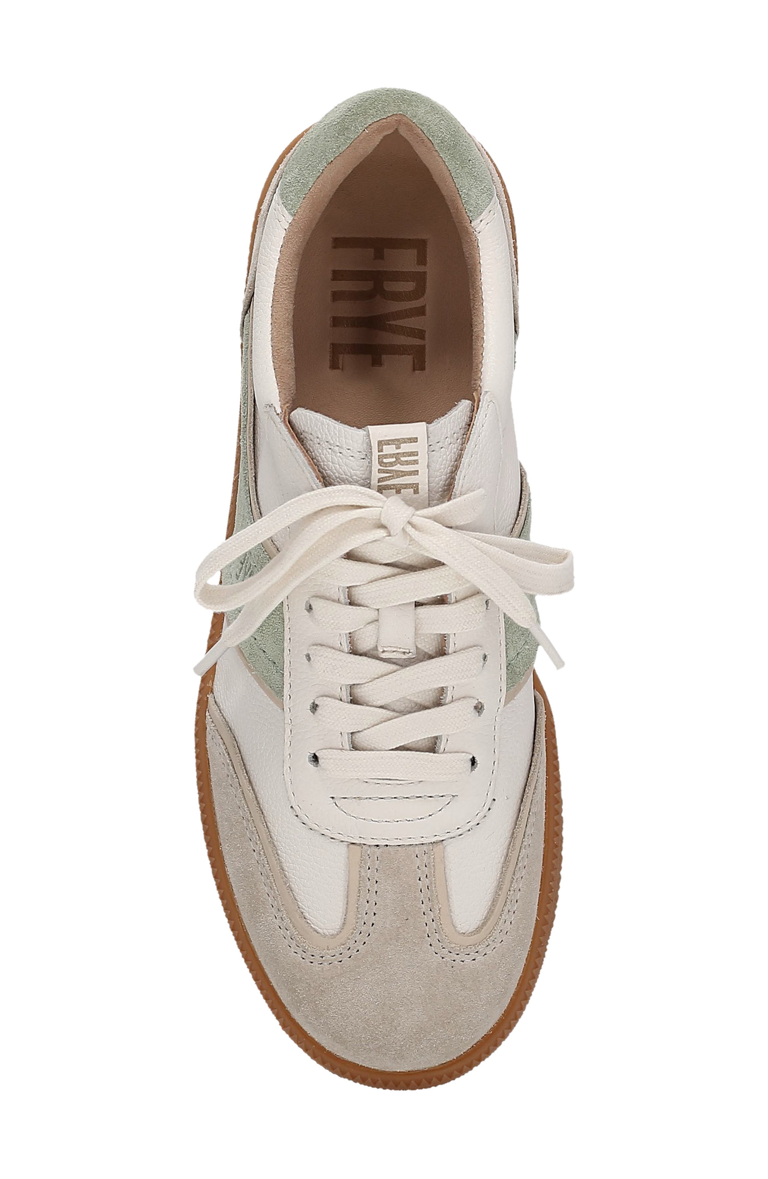 Frye Milly Low Top Sneaker, Alternate, color, Ivory Jade