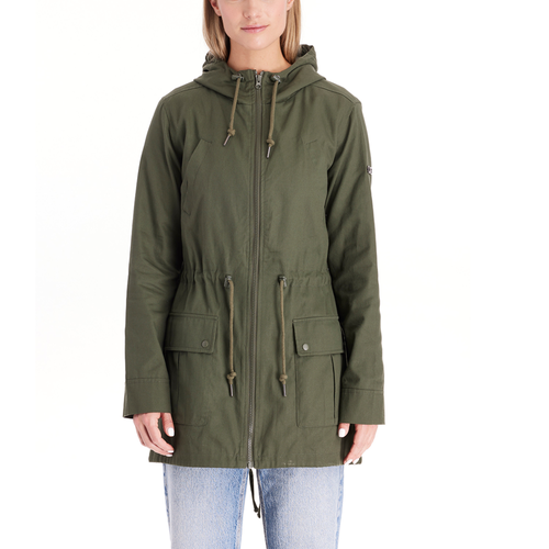 Modern Eternity Maternity Modern Eternity Lara 3-in-1 Military Style Cotton Maternity Jacket In Green