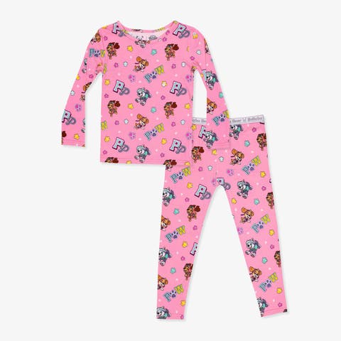 Kids' PAW Patrol Varsity Pink Set of 2 Piece Pajamas