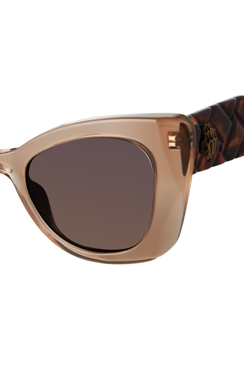 Kurt Geiger London 52mm Gradient Cat Eye Sunglasses, Alternate, color, 