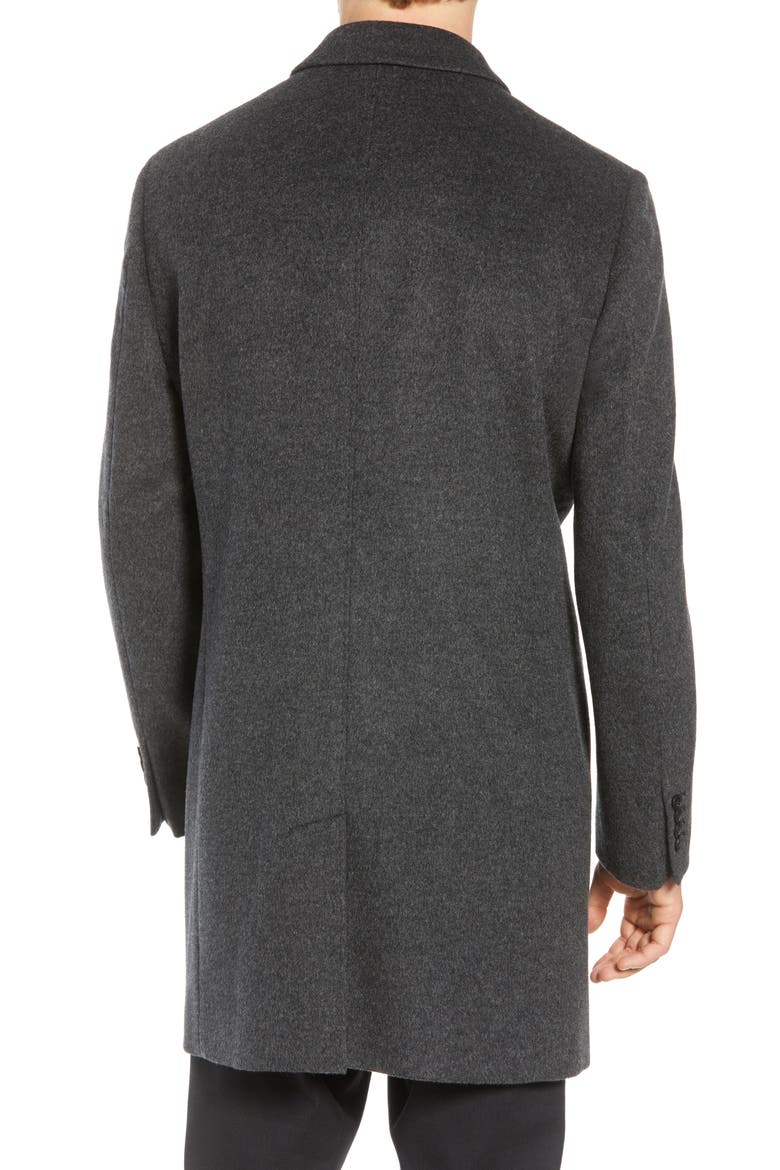 Mason Wool & Cashmere Overcoat, Alternate, color, CHARCOAL
