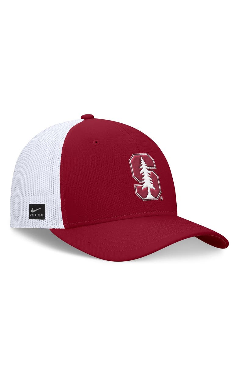 Nike Men's Nike Cardinal Stanford Cardinal On-Field Rise Futura Performance Flex Hat, Alternate, color,
