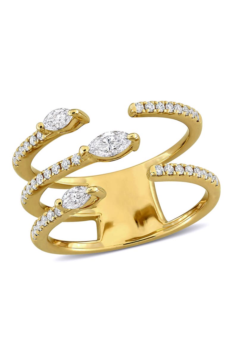 Julianna B. Diamond Open Ring 14k, Main, color, 14K Yellow Gold
