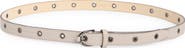 Longchamp Grommet Leather Belt