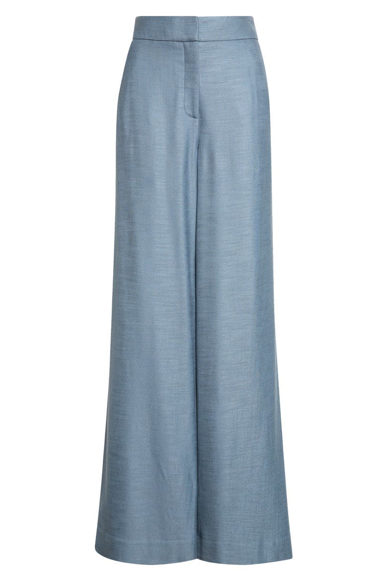 Alex Wide Leg Pants, Alternate, color, BLUE STEEL