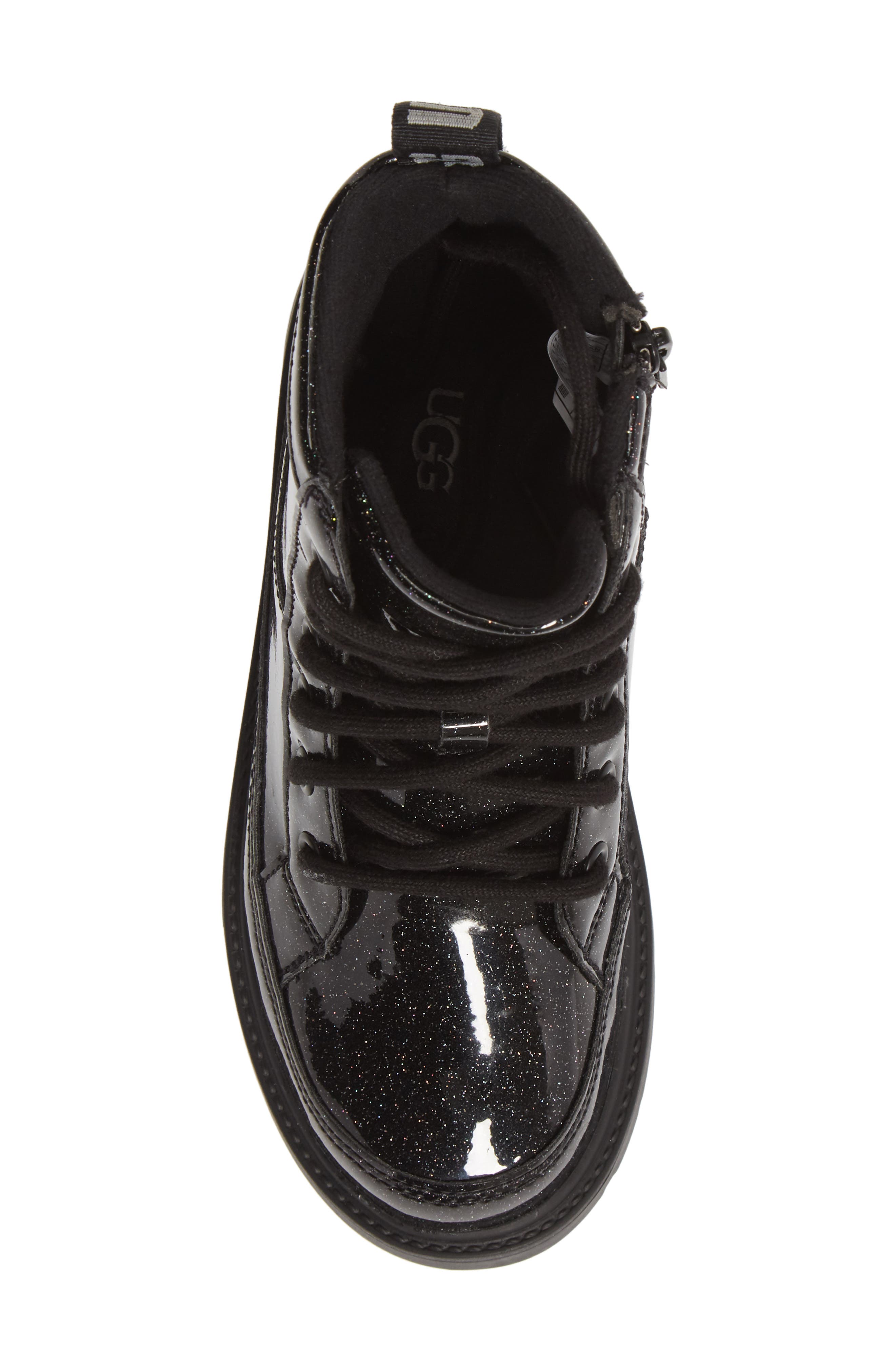 UGG<sup>®</sup> Robley Glitter Combat Boot, Alternate, color, 
