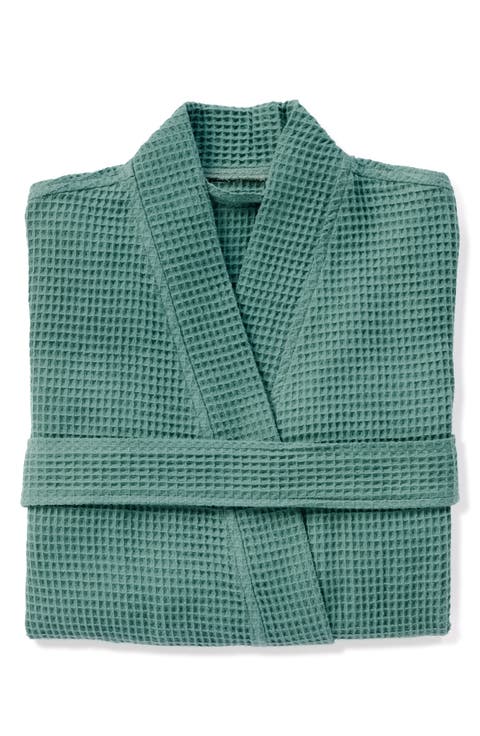 Unisex Organic Cotton Waffle Robe