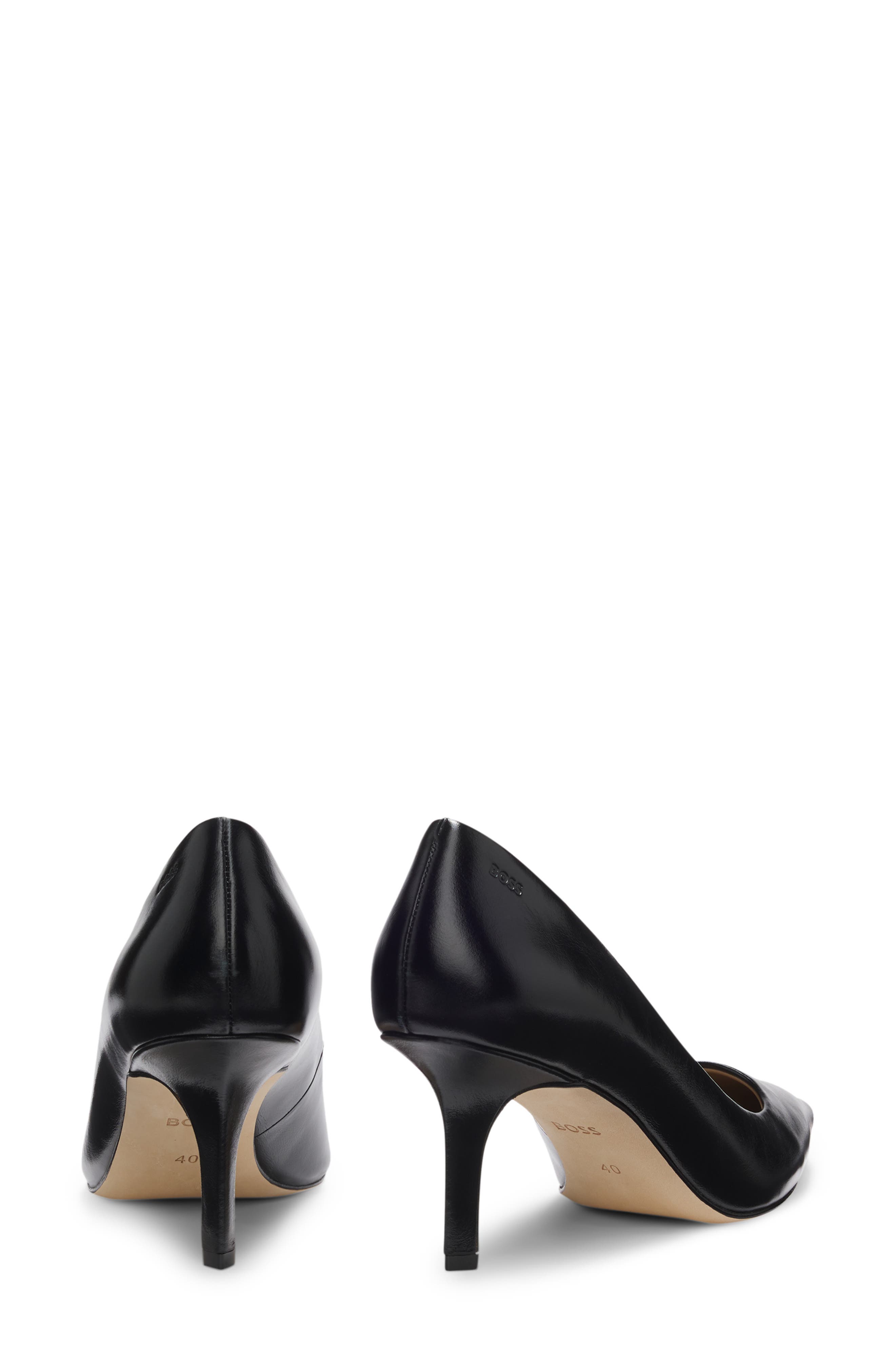 Miah Pointed Toe Pump, Alternate, color, BLACK