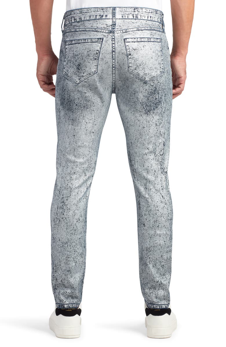 Monfrère Gretson Coated Slim Fit Jeans, Alternate, color, 