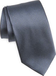 TOM FORD Micropattern Jacquard Silk Tie