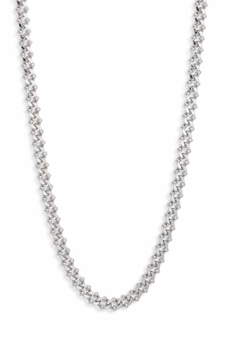 Open Edit Ball Link Chain Necklace