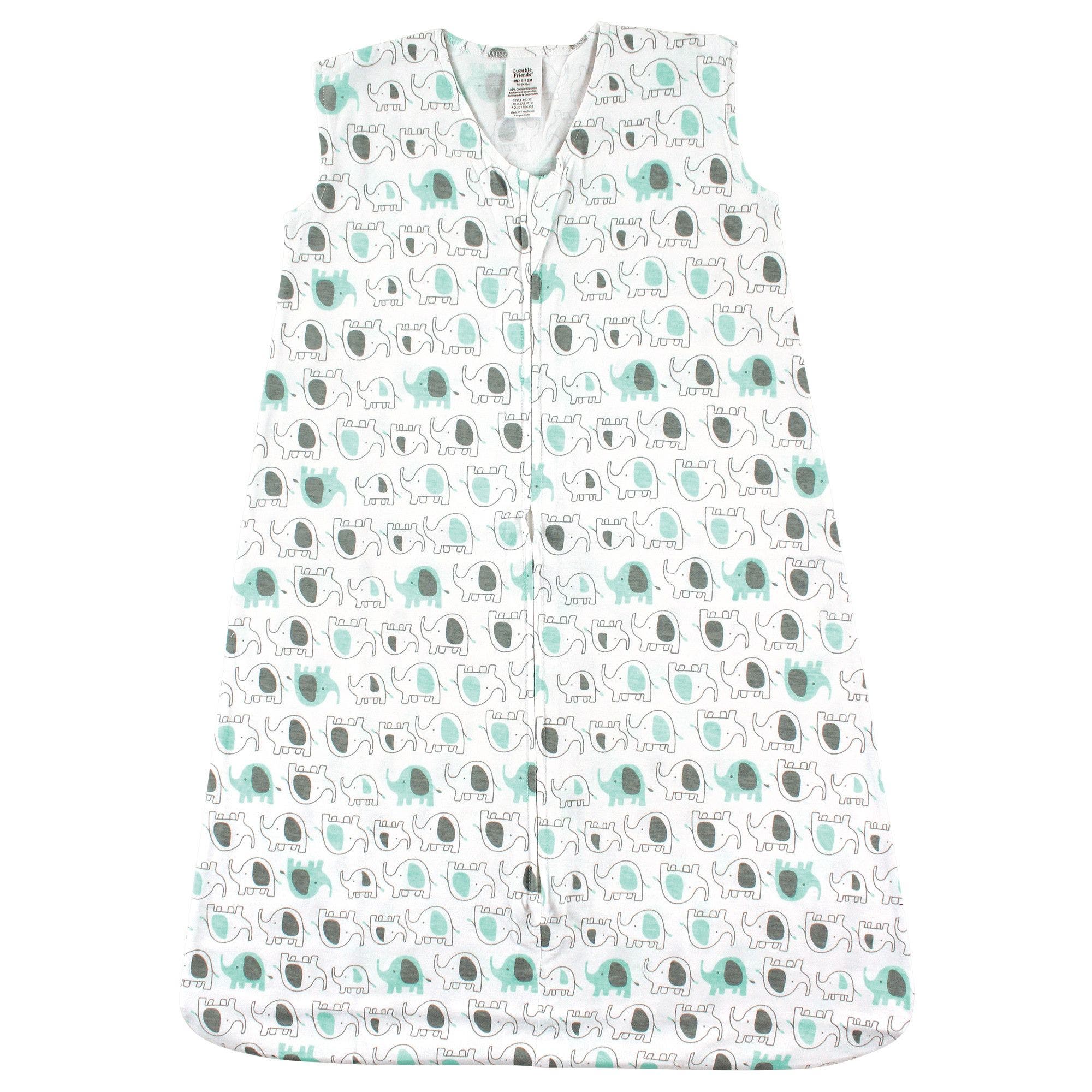 selected Mint Elephants Jersey